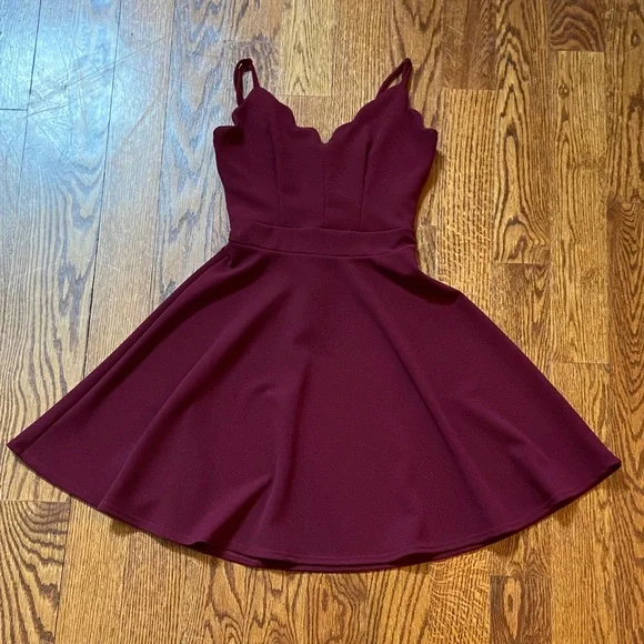 B Darlin | Dresses | B Darlin Burgundy Skater Mini Dress With Spaghetti Straps | Poshmark B Darlin | Dresses | B Darlin Burgundy Skater Mini Dress With Spaghetti Straps | Poshmark